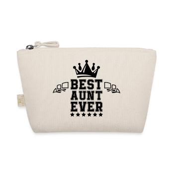 Best Aunt Ever - Organic Pouch - nature - Front