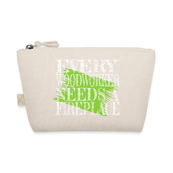 Felling Hobbyists Union Carpenter Tshirts Geek - Organic Pouch - nature - Front