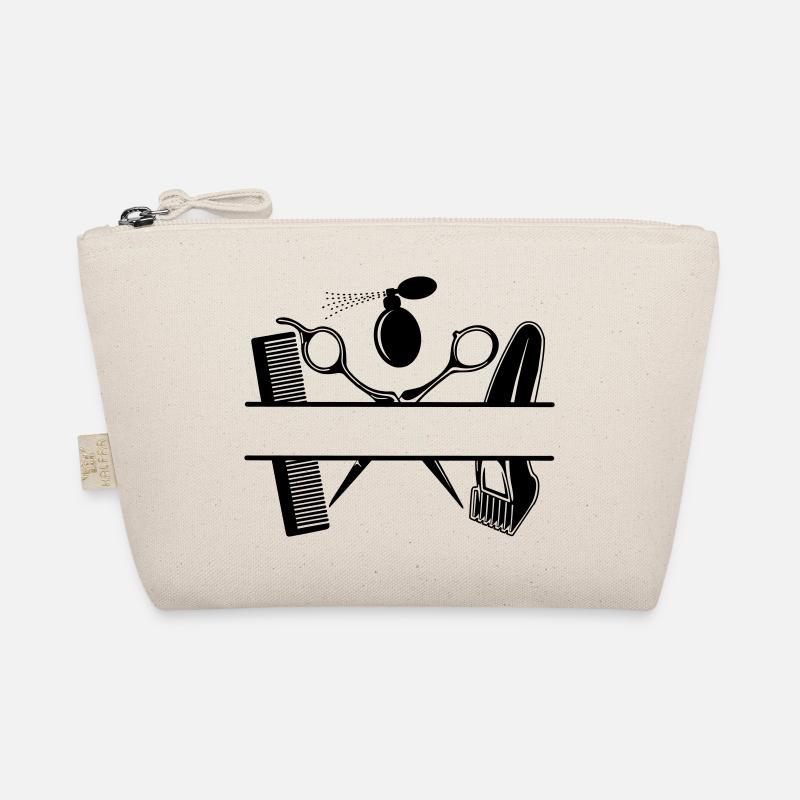 Friseur-Attribut-Text-Banner Bio-Täschchen