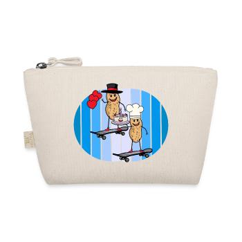 Peanuts Birthday Birthday Greetings Cake Heart - Organic Pouch - nature - Front