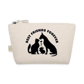 Best friends forever - Organic Pouch - nature - Front