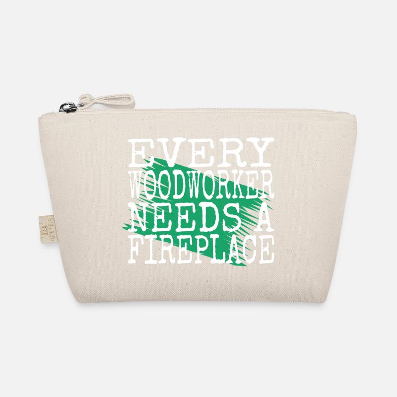 cool logging lumberjackwoodworking awesome Bio-Täschchen