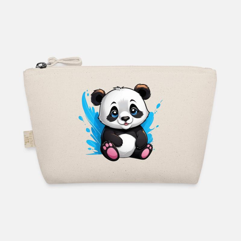 Panda Bär Bio-Täschchen