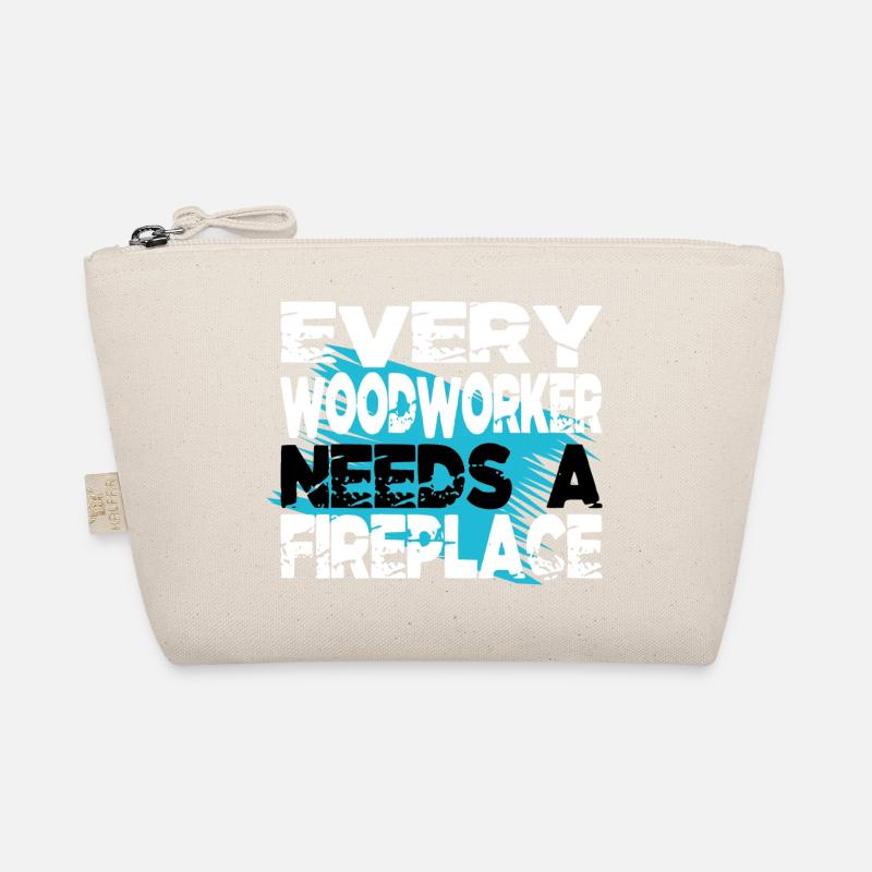 proud carpenter skull tshirts Bio-Täschchen