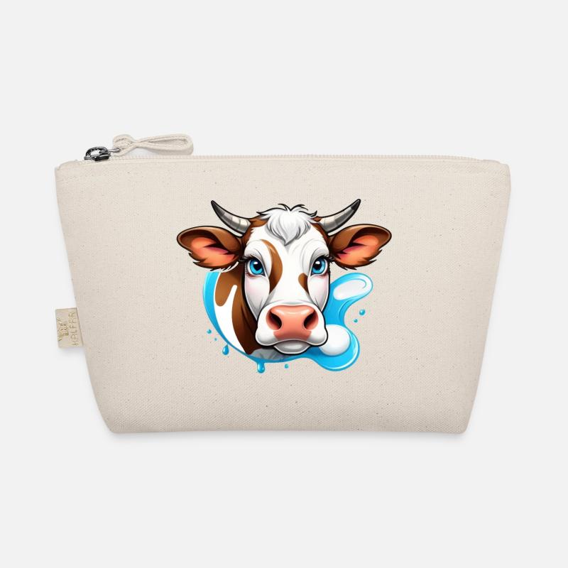 Breloque Vache des Alpes Trousse biologique