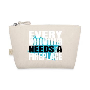 Cadeau Chop Wood Blogger Carpenter Blagues Dictons - Trousse biologique - nature - Devant
