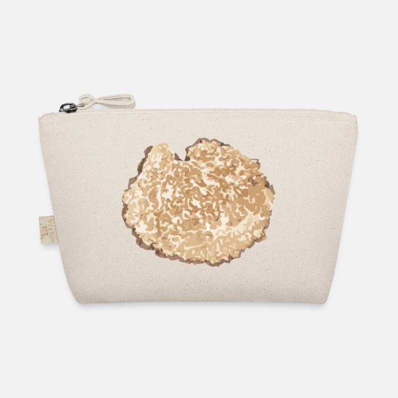 Trüffel Scheibe Braun Bio-Täschchen