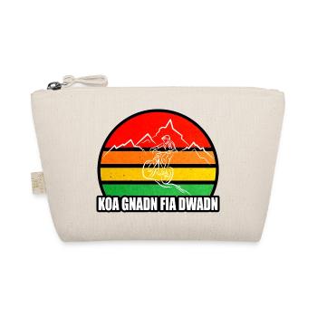 koa Gnadn fia dWadn, MTB, Mountainbike, Mountains - Organic Pouch - nature - Front