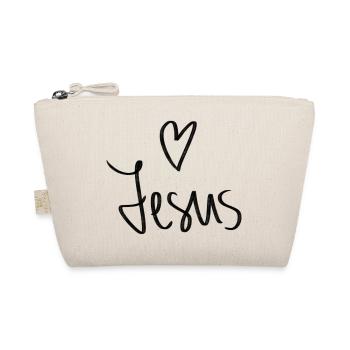 Jesus herz - Bio-Täschchen - Natur - Vorne