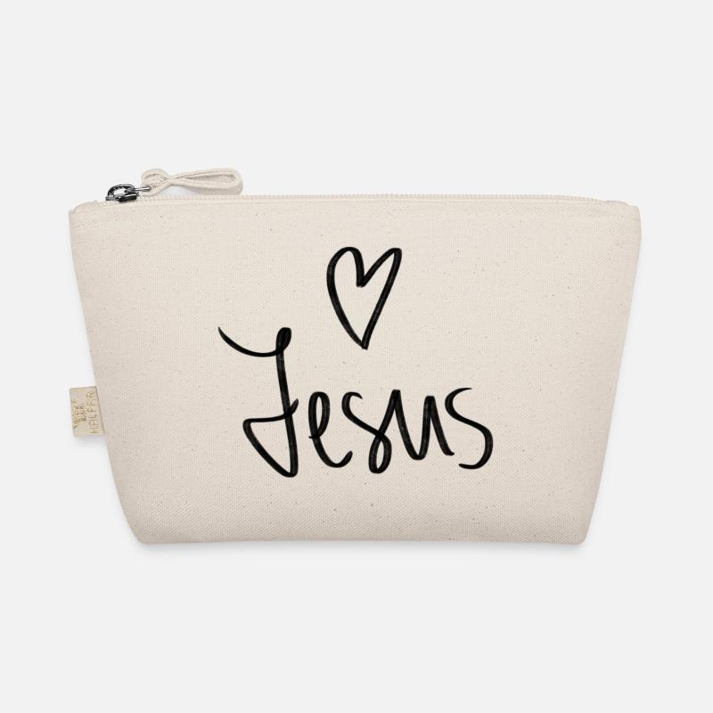 Jesus herz Bio-Täschchen