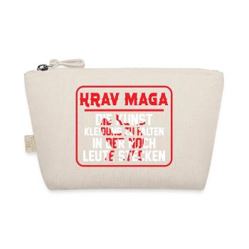 Krav Maga Self-Defense Martial Arts - Organic Pouch - nature - Front