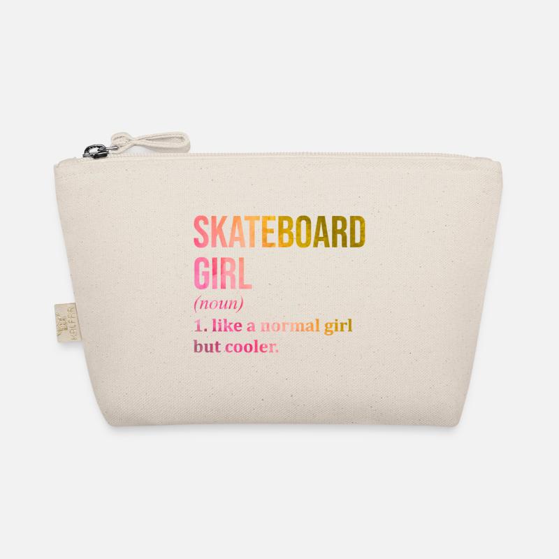 skateboarden Bio-Täschchen
