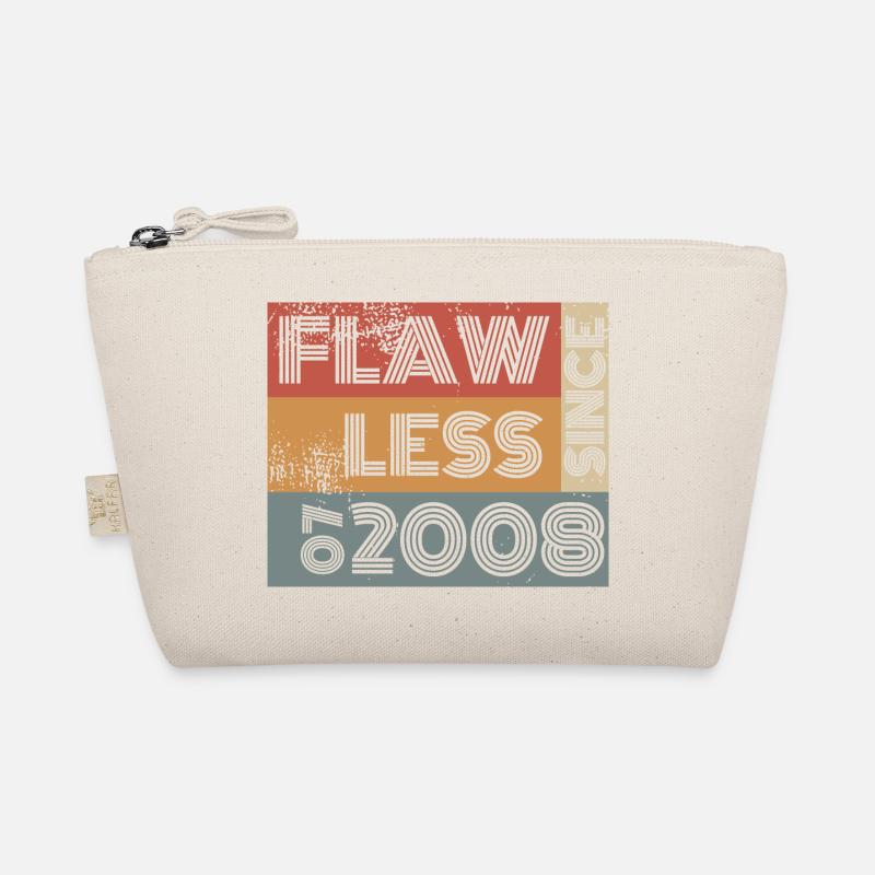 16. Geburtstag Flawless since 07/2008 Bio-Täschchen
