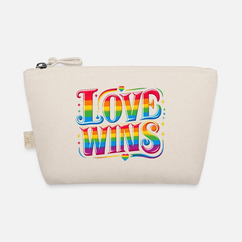 LOVE WINS: Celebrate Pride and Unity Organic Pouch