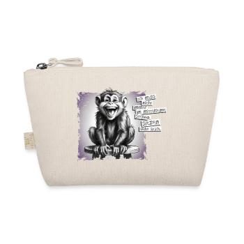 I don't always have to be the center of attention - Organic Pouch - nature - Front
