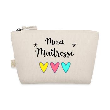 MISTRESS. THANK YOU. THANK YOU MISTRESS. MASTERS' GIFT - Organic Pouch - nature - Front