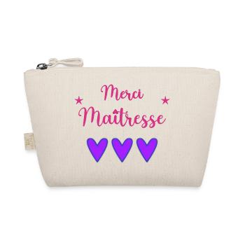 MISTRESS. THANK YOU. THANK YOU MISTRESS - Organic Pouch - nature - Front