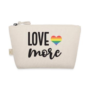 LGBT Pride Month - Love More - Organic Pouch - nature - Front