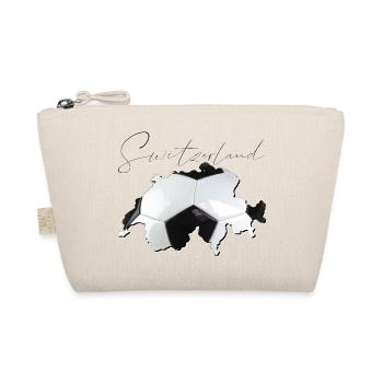 Map of Switzerland – Real Football EN - Organic Pouch - nature - Front