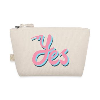 Yes women's fashion that empowers you - Organic Pouch - nature - Front