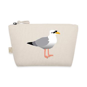 cool seagull - Organic Pouch - nature - Front