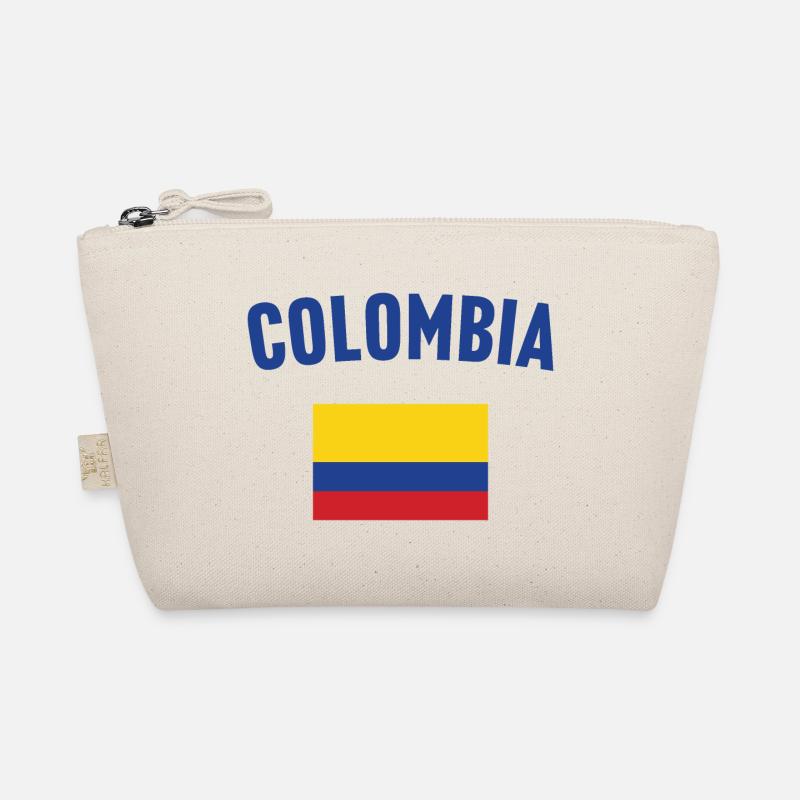 Colombia Flag Organic Pouch