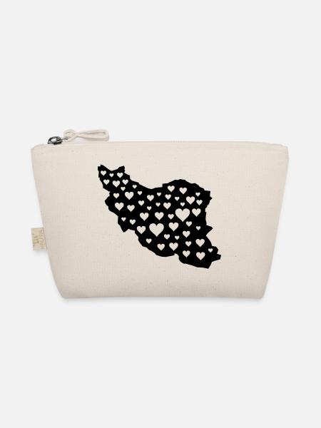 Iran Love 01 - Organic Pouch - nature - Front