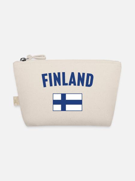 Drapeau de la Finlande - Trousse biologique - nature - Devant