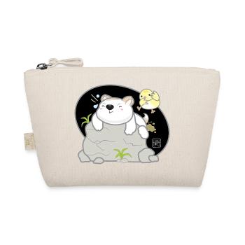 Dog Korean - Japanese Style 08 - Organic Pouch - nature - Front