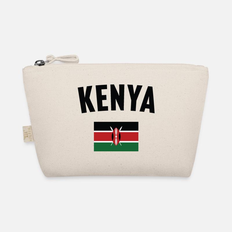 Kenya Flag Organic Pouch