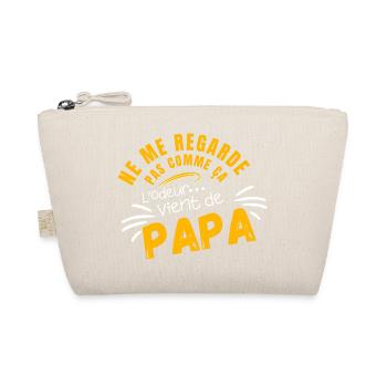 Ne Me Regarde Pas Comme ça -Humour Bébé - Trousse biologique - nature - Devant