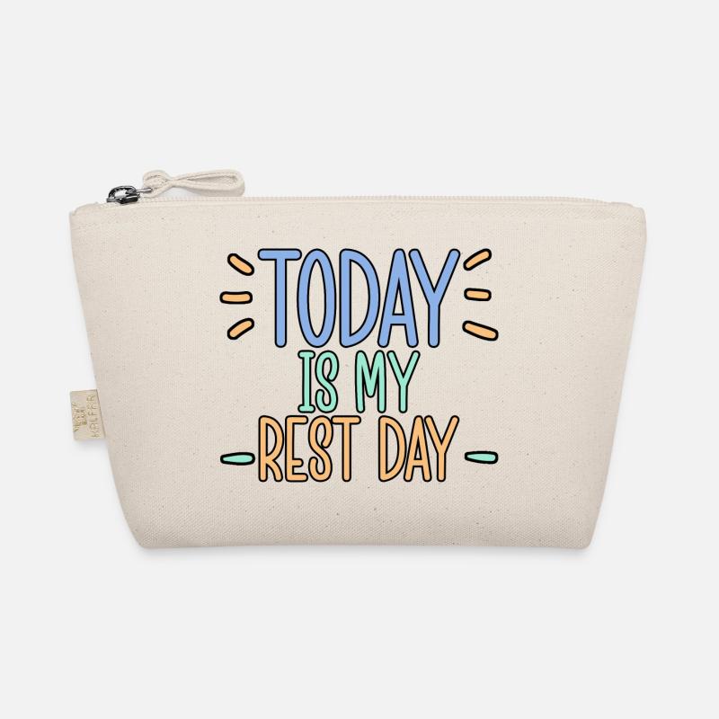 Today Is My Rest Day 4 Bio-Täschchen