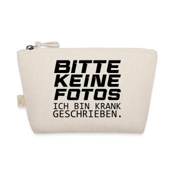 bitte keine fotos - Bio-Täschchen - Natur - Vorne