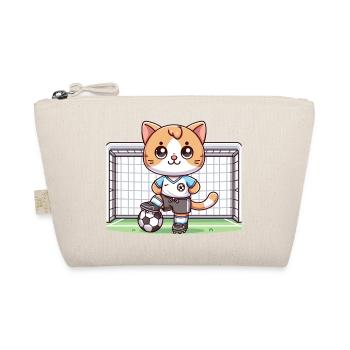 Chat Joueur De Football Mignon - Trousse biologique - nature - Devant
