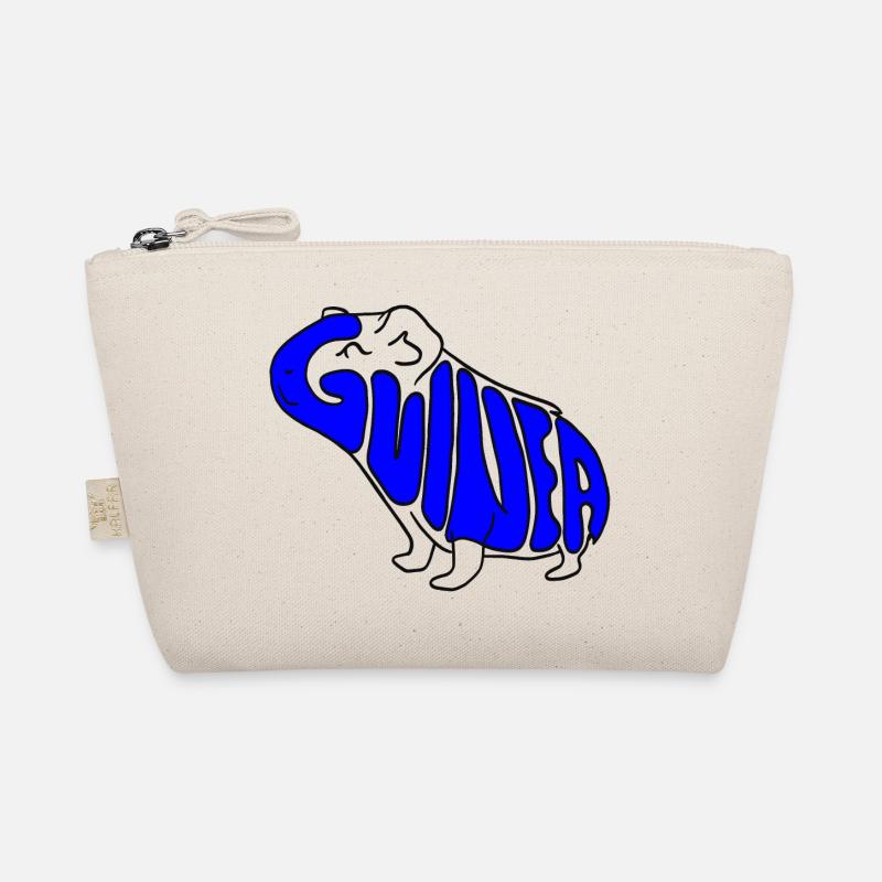 Guinea pig blue Organic Pouch