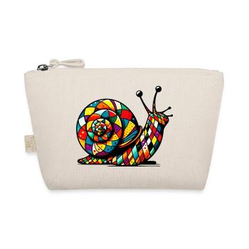 Harlequin Snail - Organic Pouch - nature - Front