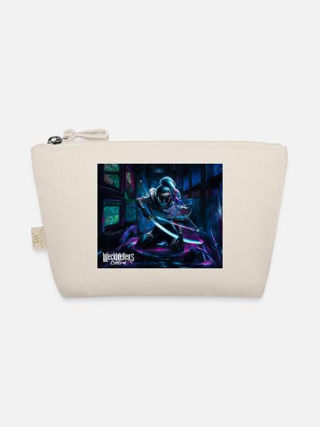 Graffiti Anime Samurai - Organic Pouch - nature