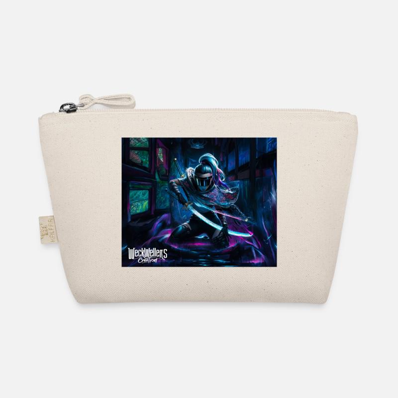 graffiti anime samurai Bio-Täschchen