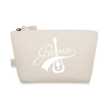 Guitarist Guitar Playing Guitarist Rock Music Fun - Organic Pouch - nature - Front