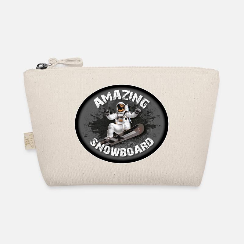 FANTASTISCHES SNOWBOARD Bio-Täschchen