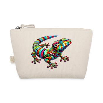 Gecko - Bio-Täschchen - Natur - Vorne