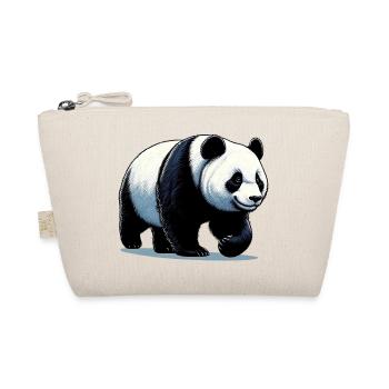 Panda - Bio-Täschchen - Natur - Vorne