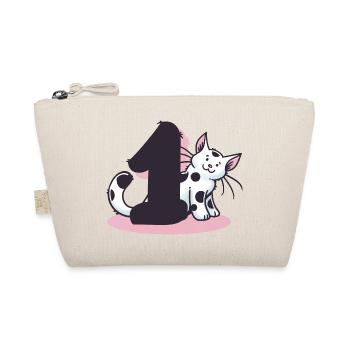 Cat Number 1 - Organic Pouch - nature - Front