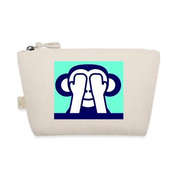 3 singes sages ne voient rien garde les yeux cachés - Trousse biologique - nature - Devant