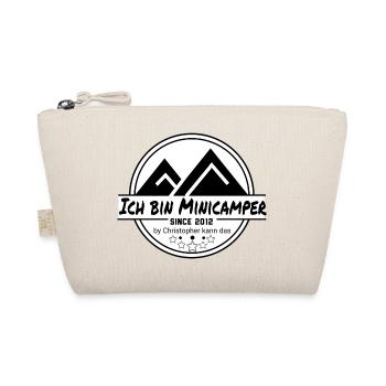 Minicamper Naturmotiv mit Bergelementen - Bio-Täschchen - Natur - Vorne