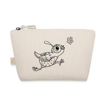 Feuille à colorier oiseau avec papillon - Trousse biologique - nature - Devant