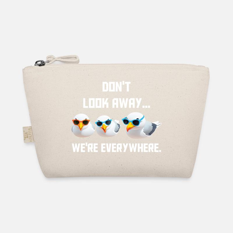 Don't look away... we're everywhere Bio-Täschchen