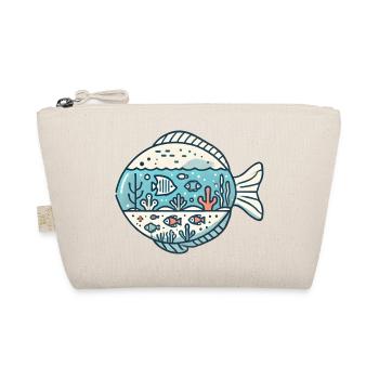 Fisch - Bio-Täschchen - Natur - Vorne