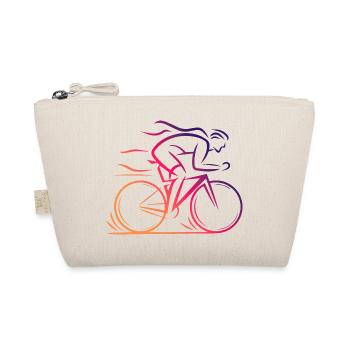 Minimalist Cycling Design - Organic Pouch - nature - Front