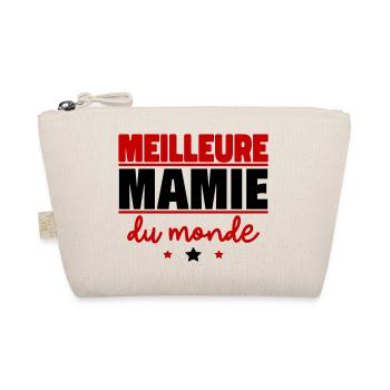 Meilleure mamie du monde, cadeau de noël - Trousse biologique - nature - Devant